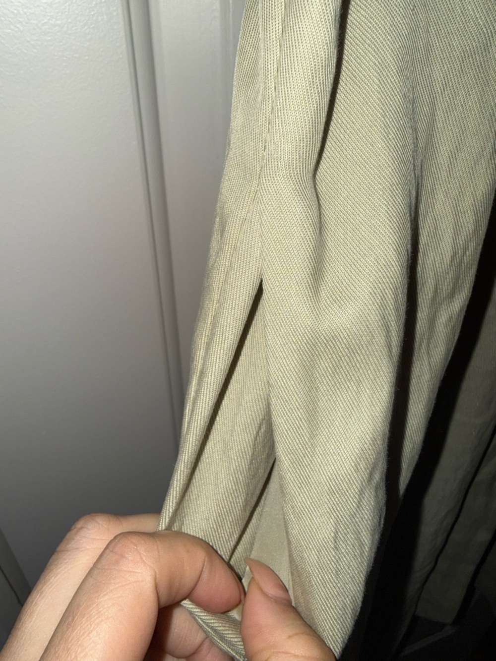 a new day Olive/Sage Green Button-Front Midi /Maxi Dress - Picture 4 of 7